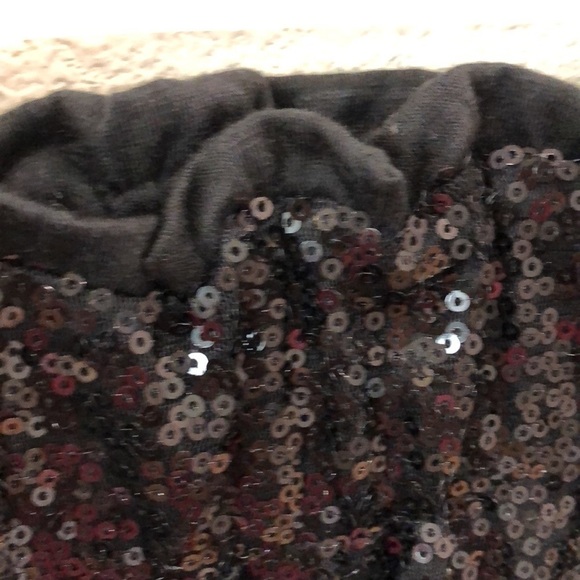 BLACK sequin leggings from Vanilla Bay.  NWT.  Size S - Picture 3 of 5